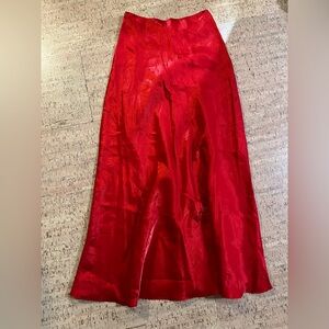 Caché Vintage Red Dress- made in USA